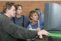 Bildungsakademie Tübingen<br>KFZ-Technik-Mechatroniker<br>Tobias Tillmann, Franz Trenkler und Max Gröninger