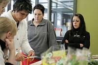 Bildungsakademie Tübingen<br>Fleischereifachverkäufer-innen<br>Christina Ogis und Guiseppina Fragale