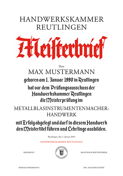 Handwerkskammer Wege zum Meistertitel